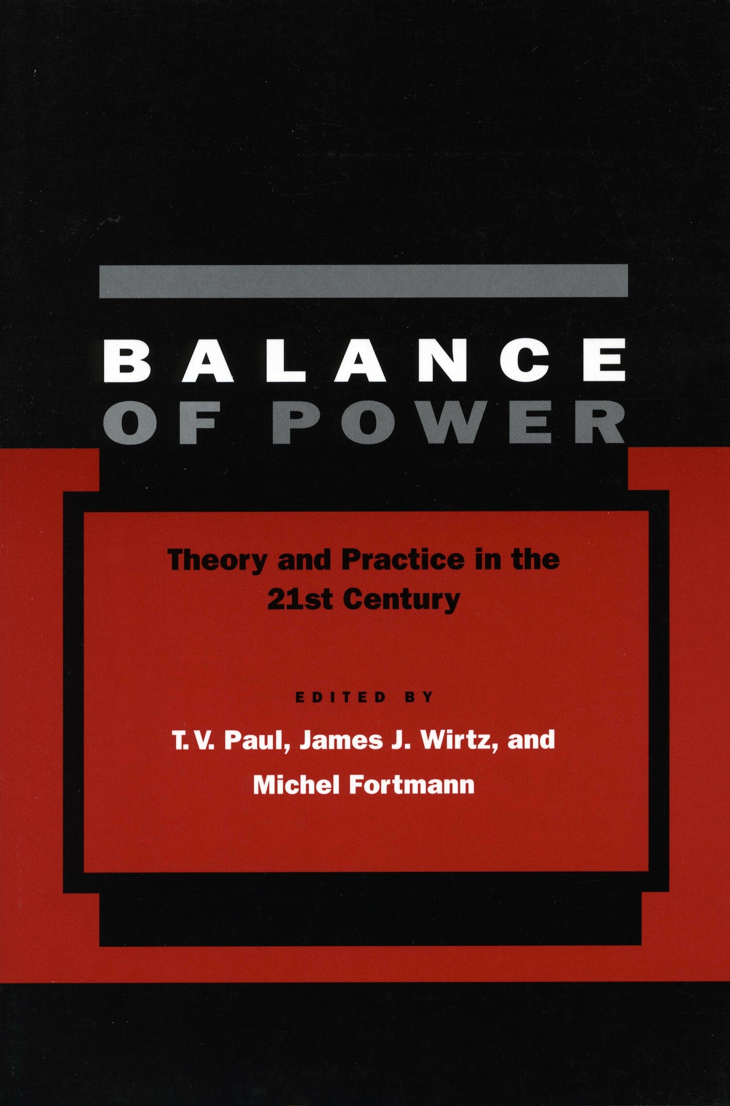 Balance Of Power Excerpt More Stanford University Press